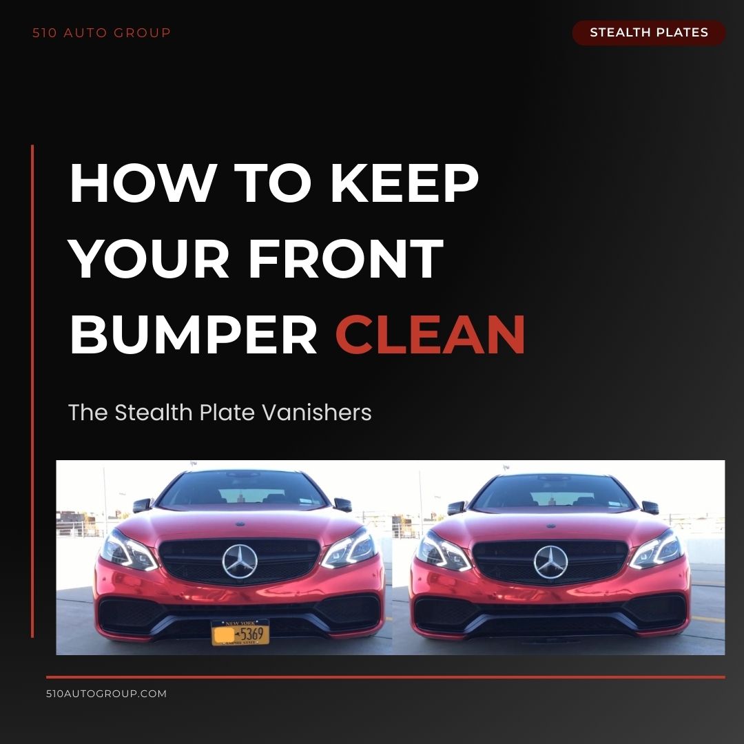 How to Keep Your Front Bumper Clean with the Stealth Plate Vanisher