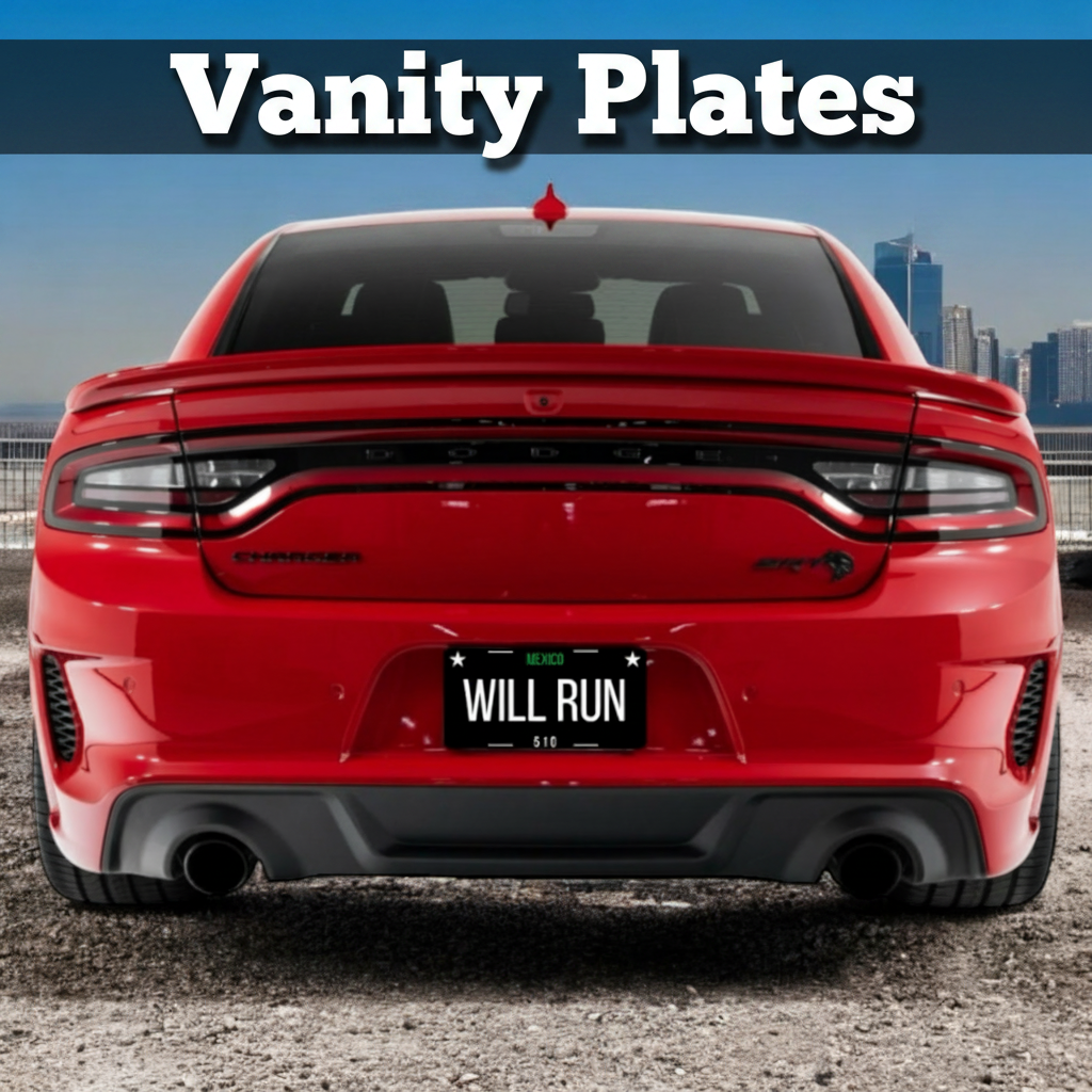 Vanity License Plates