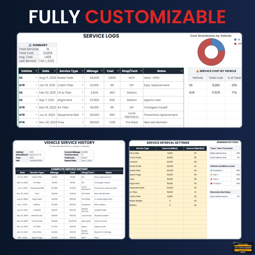 VehicleVault - Car Maintenance Tracker
