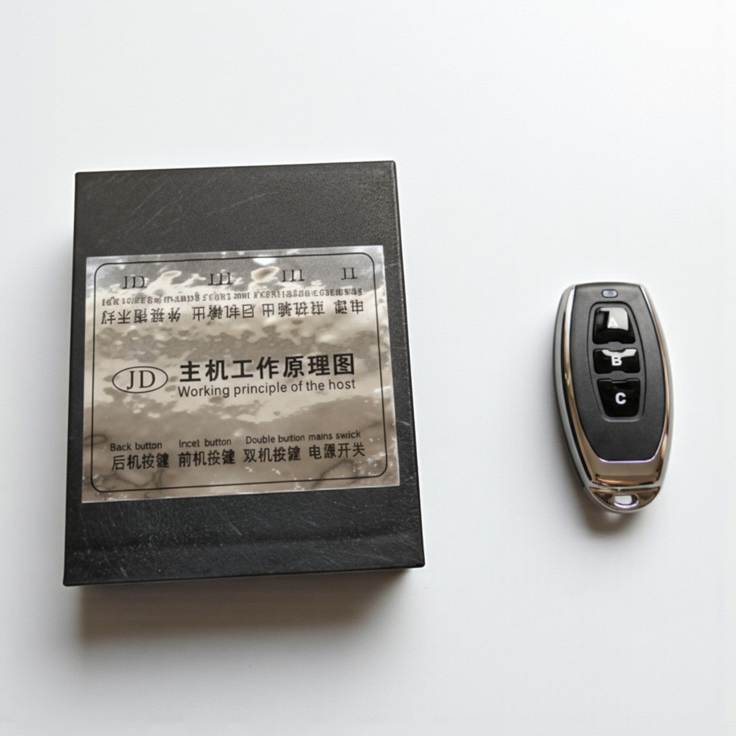 Control unit box and remote control for Stealth Plate Flippers - Double Kit