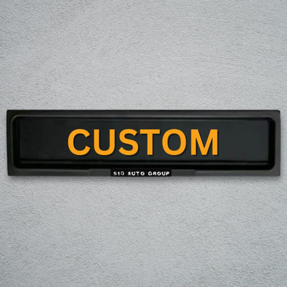 Custom Stealth Plates (EU/UK)