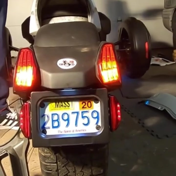 Stealth Plate Motorcycle (USA Style)