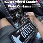 Custom Stealth Plate Curtains (USA Style)