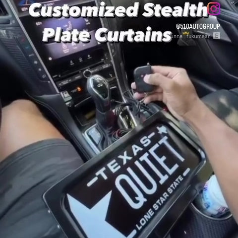 Custom Stealth Plate Curtains (USA Style)
