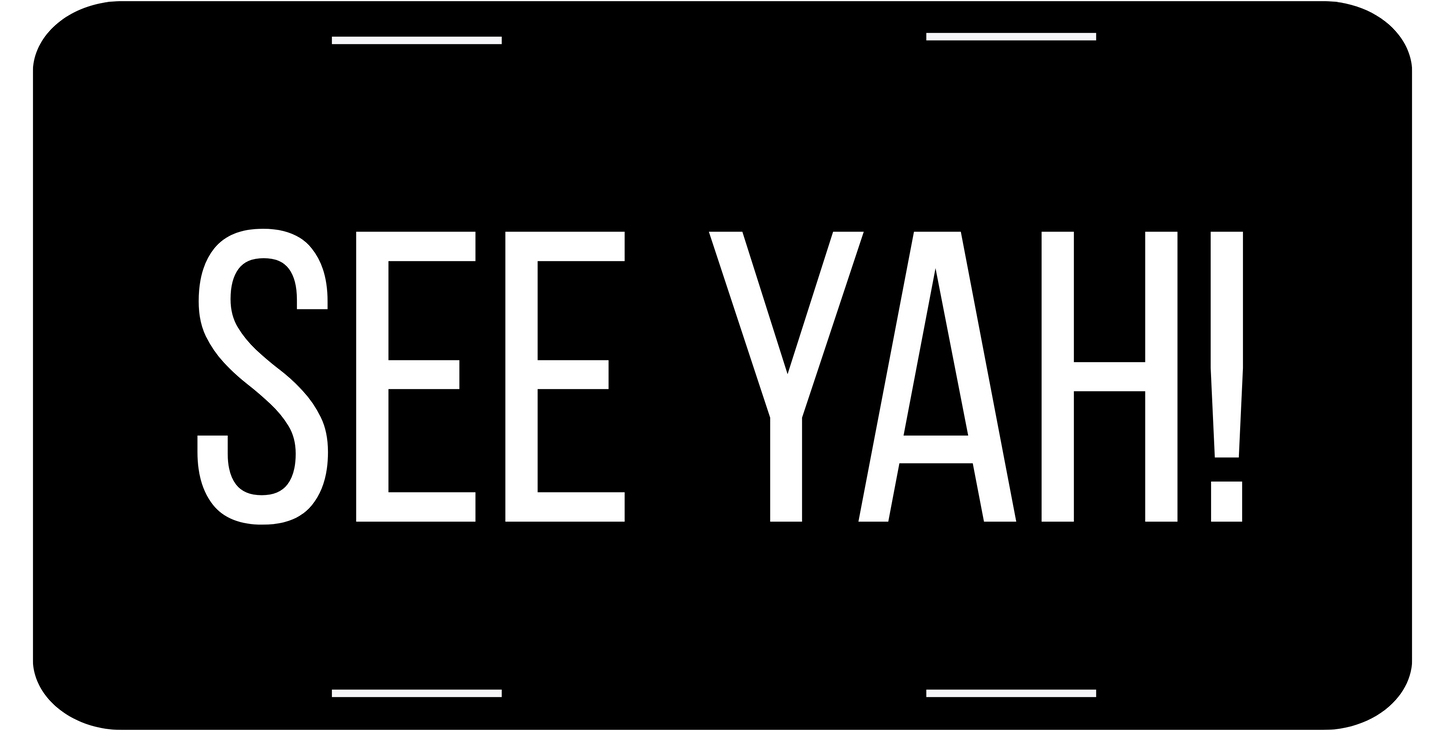 Vanity Plates (Cars)