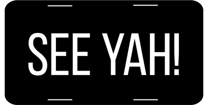 Vanity Plates (Cars)