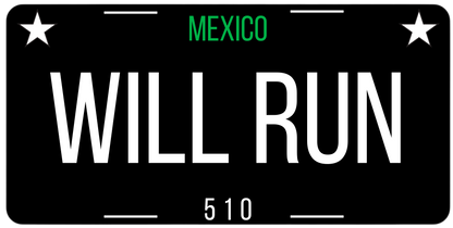 Vanity Plates (Cars)