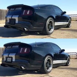 Black Mustang GT, with Stealth Plate. License plate cover by 510 Auto Group