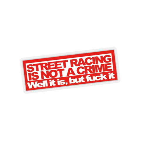 StreetRacing Sticker
