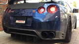 Blue Nissan GTR with Stealth Plate. License plate cover by 510 Auto Group