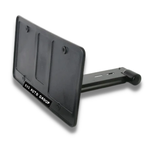 Standard Black Euro License Plate Holder - Universal Mounting Frame - China  License Plate Frame, Black License Plate