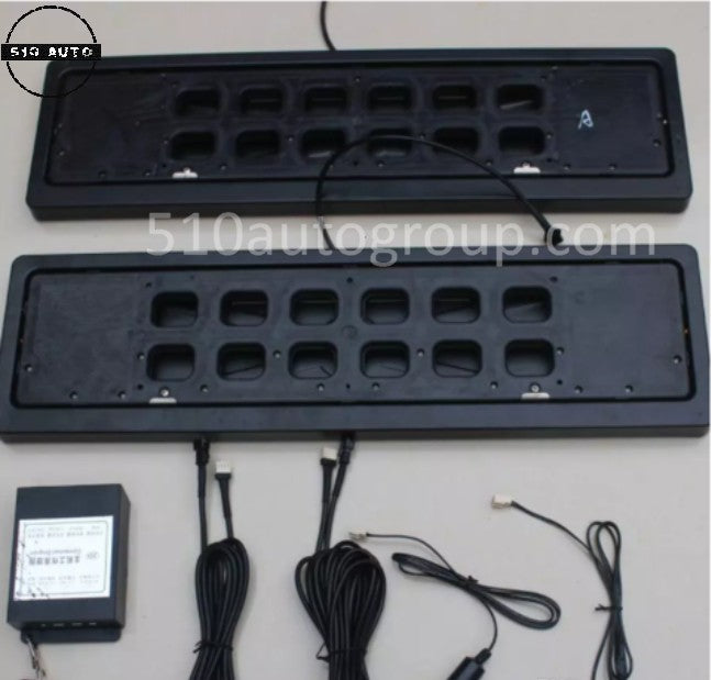 Motorized License Plate Flippers, Stealth Plate Flippers for Europe, by 510 auto group